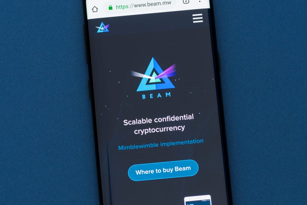 beam cryptocurrency banner image